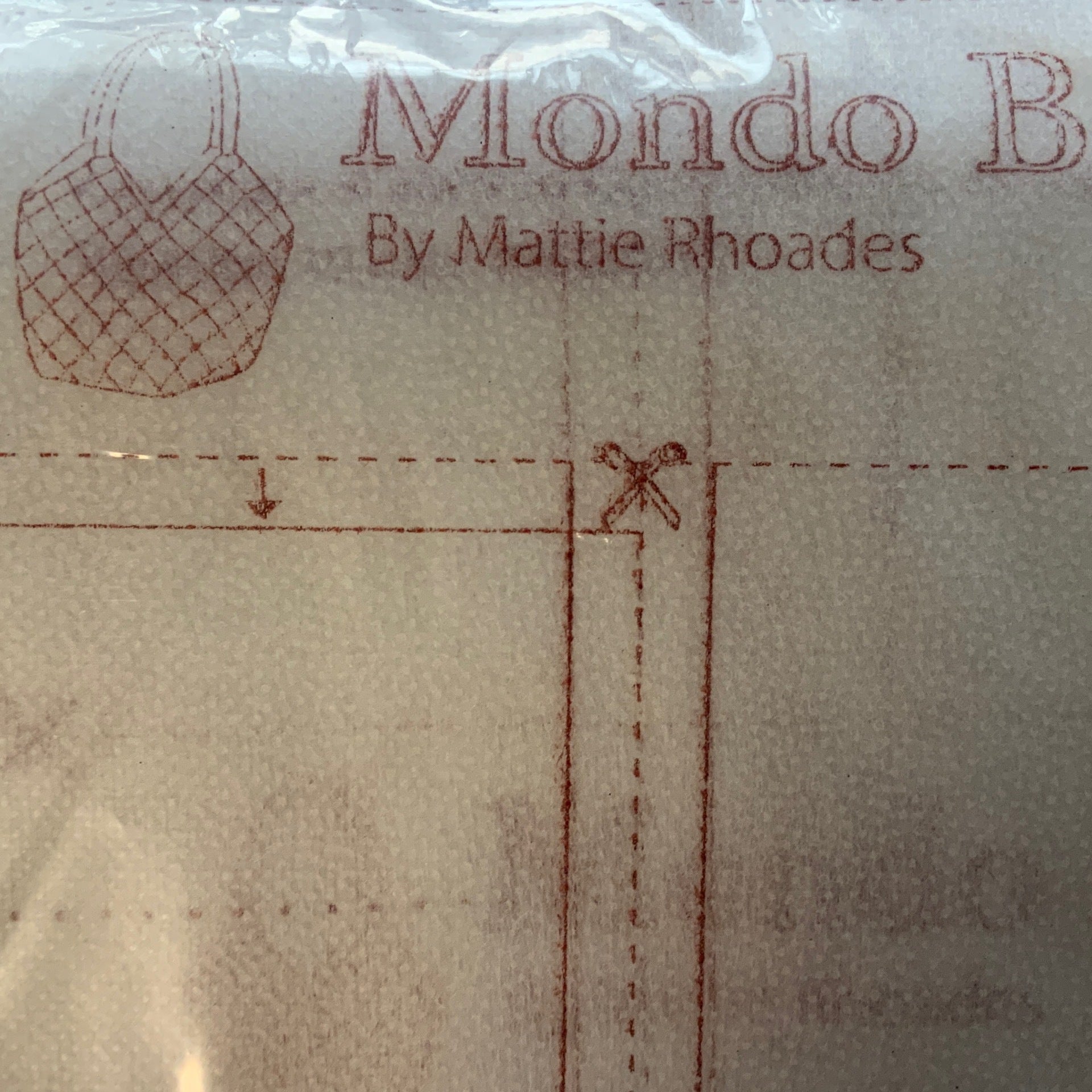 Mondo Bag Interfacing Panels Country Barn Quilt Co.